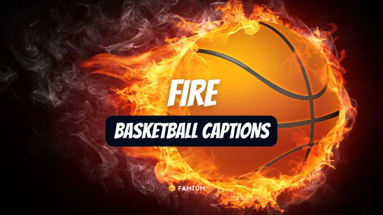 Fire Basketball Captions for Instagram